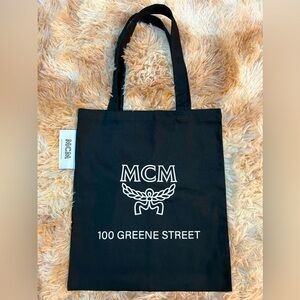 MCM Canvas Tote Bag
